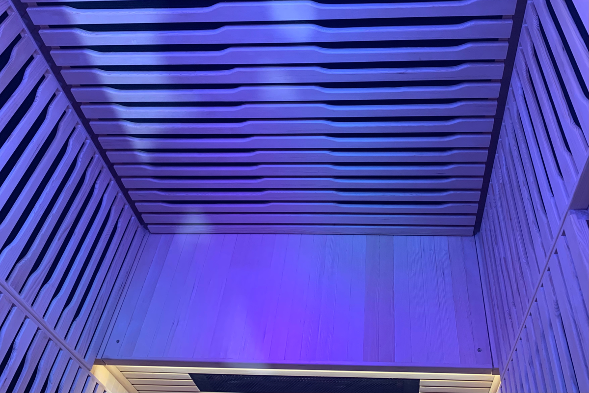 Blisspod Helsinki 2-Person Full-Spectrum Sauna with Red Light