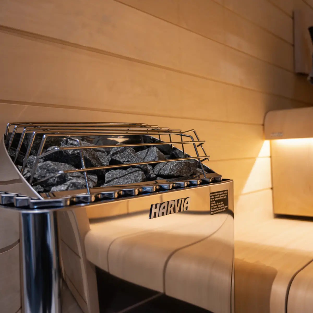 Harvia KIP60W Stainless Steel 6KW Sauna Heater