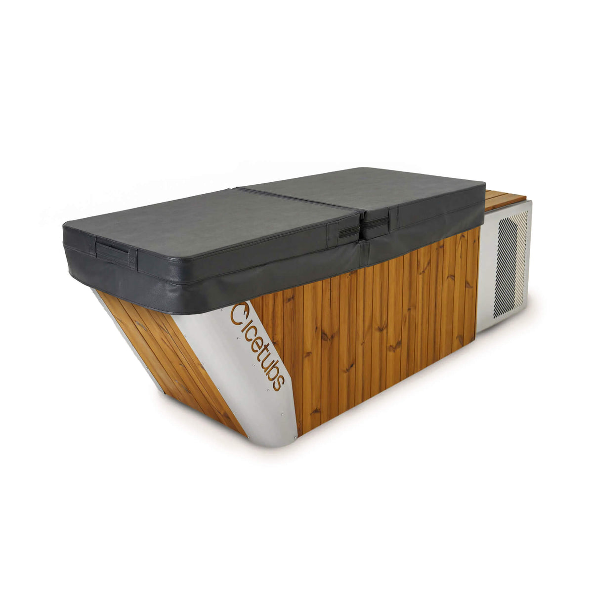 Icetubs IceBath Thermowood and Stainless Steel Cold Plunge