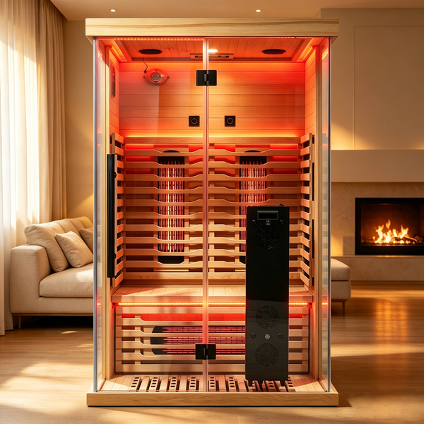 Blisspod Vantaa Red 2-Person Full-Spectrum Sauna