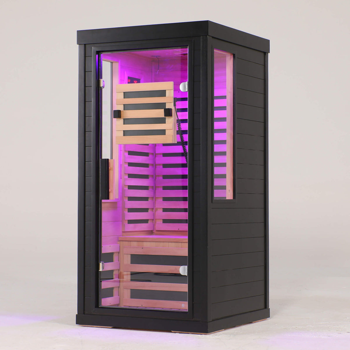 Aurelo 2-Person Indoor Infrared Sauna with Red Light