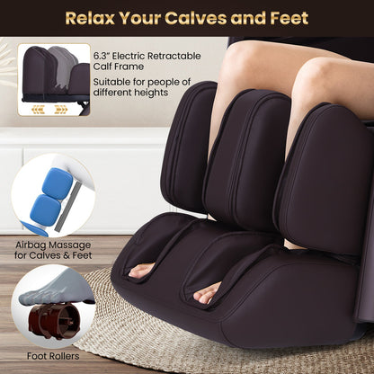 Enjoyment 42 Zero-Gravity Massage Recliner with Foot Rollers