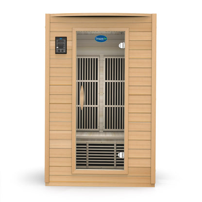 Durasage 2-Person Carbon Infrared Sauna, Canadian Hemlock
