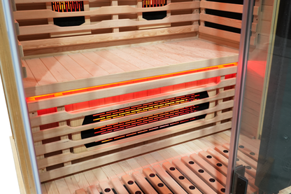 Blisspod Vantaa Red 2-Person Full-Spectrum Sauna