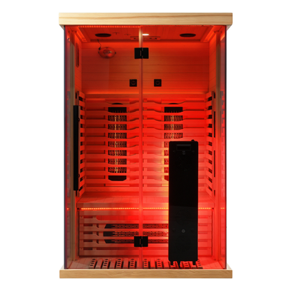 Blisspod Vantaa Red 2-Person Full-Spectrum Sauna