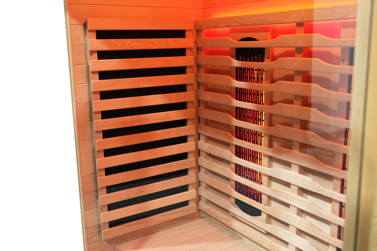 Blisspod Vantaa Red 2-Person Full-Spectrum Sauna