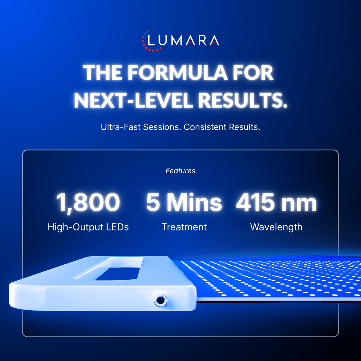 Lumara Illuminate Blue V1 Blue Light Panel