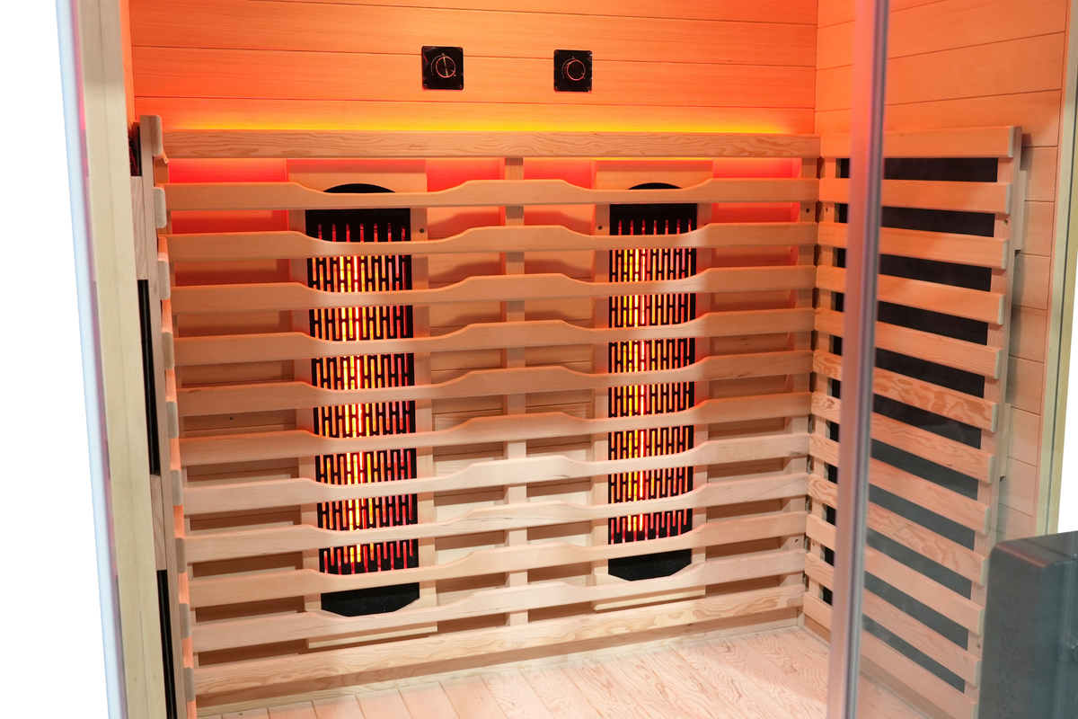 Blisspod Vantaa Red 2-Person Full-Spectrum Sauna