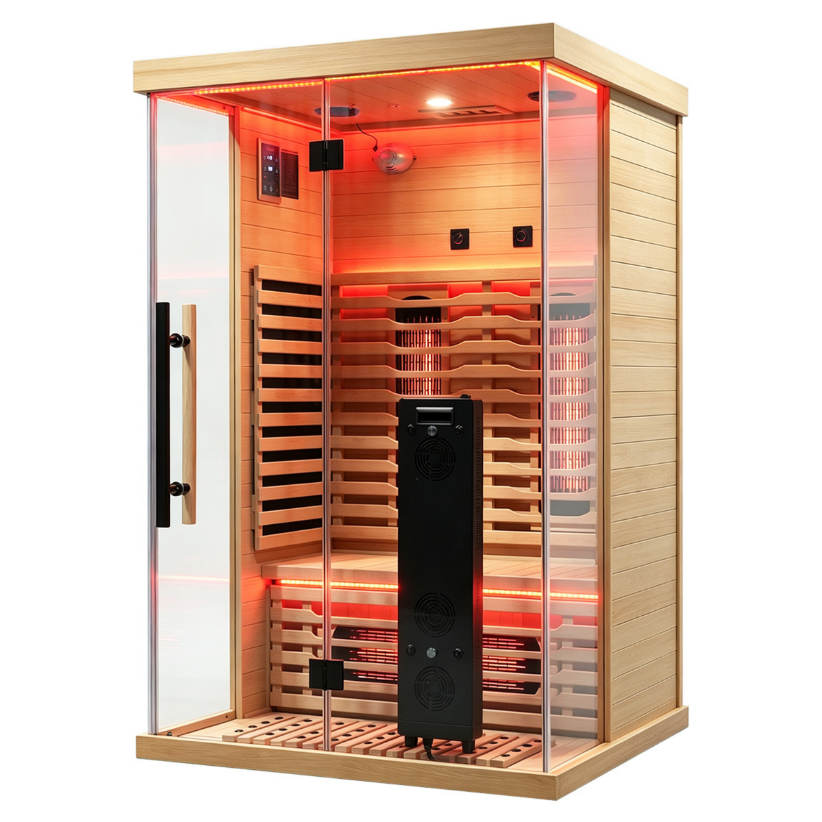 Blisspod Vantaa Red 2-Person Full-Spectrum Sauna