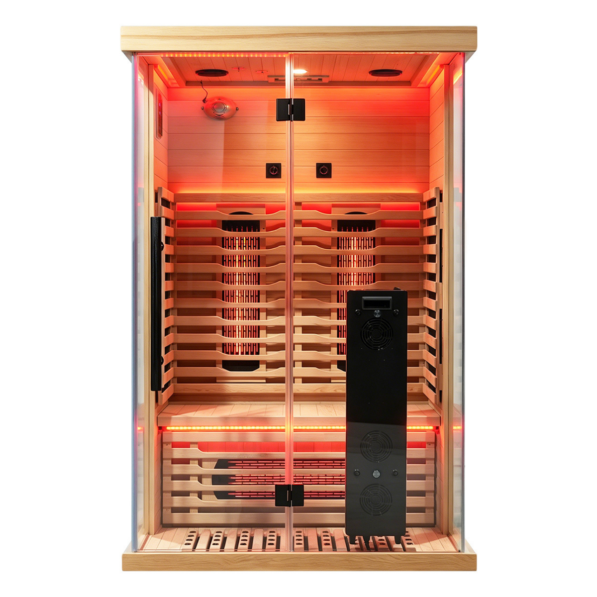 Blisspod Vantaa Red 2-Person Full-Spectrum Sauna