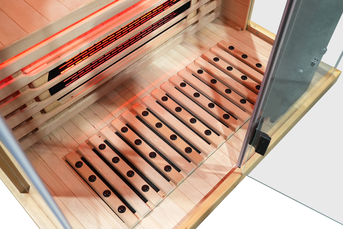 Blisspod Vantaa Red 2-Person Full-Spectrum Sauna