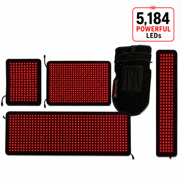 Red Light Pro Five-Piece Red Light Recovery Kit