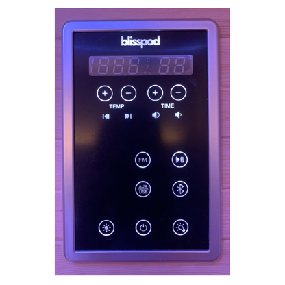 Blisspod Bergen 2-Person Full-Spectrum Sauna with Red Light