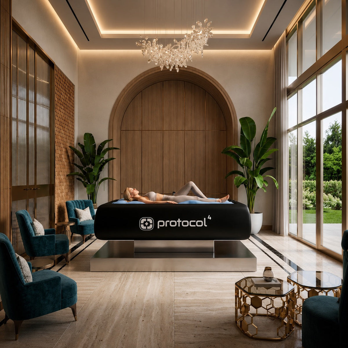 Protocol4 CryoCloud Dry Cooling Recovery Bed