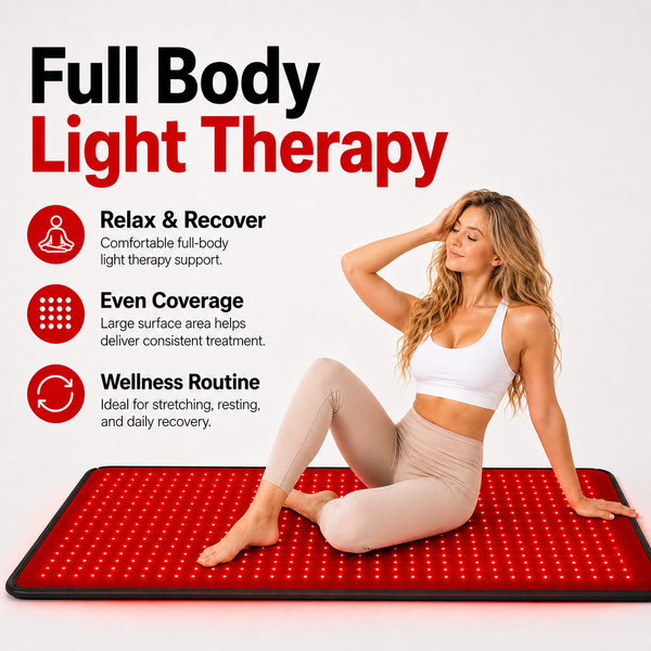 iReliev FullGlow 180 Full-Body Red and Near-Infrared Mat