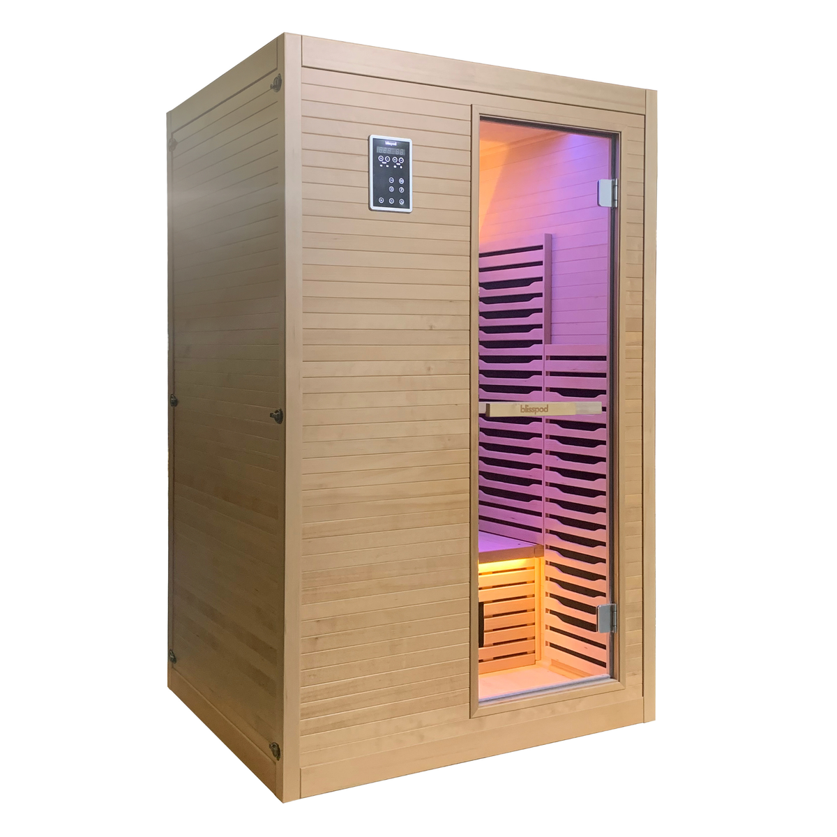 Blisspod Helsinki 2-Person Full-Spectrum Sauna with Red Light