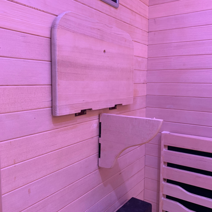 Blisspod Helsinki 2-Person Full-Spectrum Sauna with Red Light