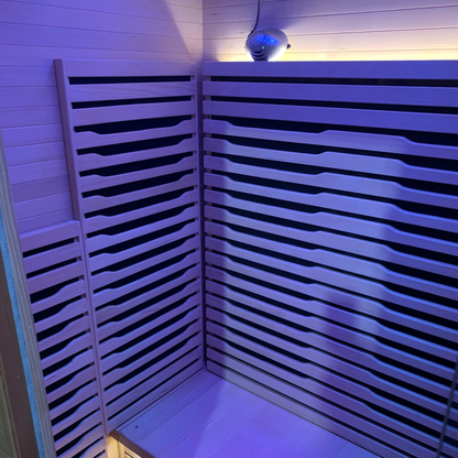 Blisspod Helsinki 2-Person Full-Spectrum Sauna with Red Light