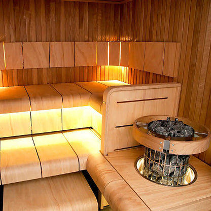 Harvia Cilindro PC80 8KW Sauna Heater with built in controls