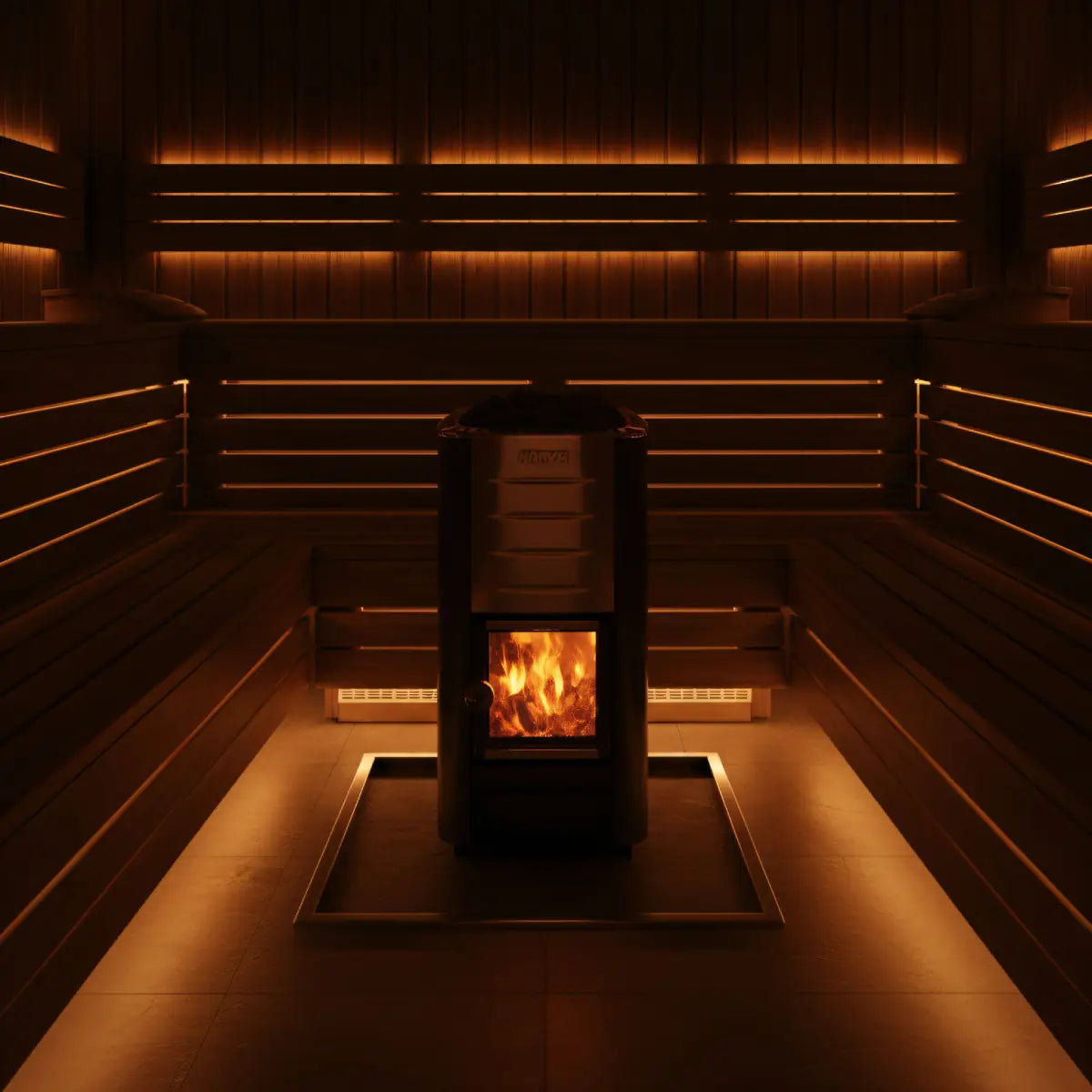 Harvia M3 WKM3 Wood Burning Sauna Stove