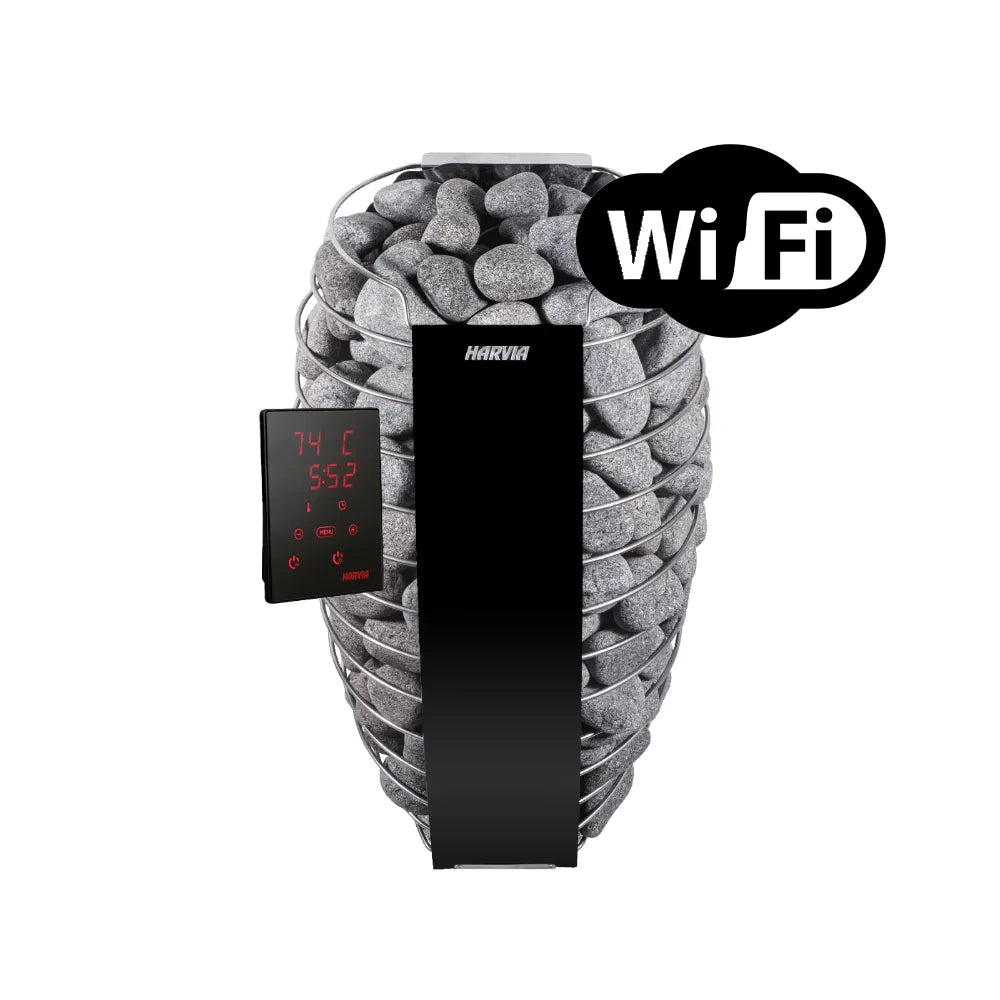 Tampere Finnish Barrel Sauna with WiFi Heater