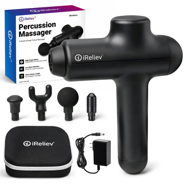 iReliev Percussion Massage Gun