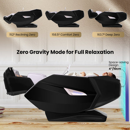 Kenzo 41 7D Zero-Gravity Massage Chair with Dual Rollers