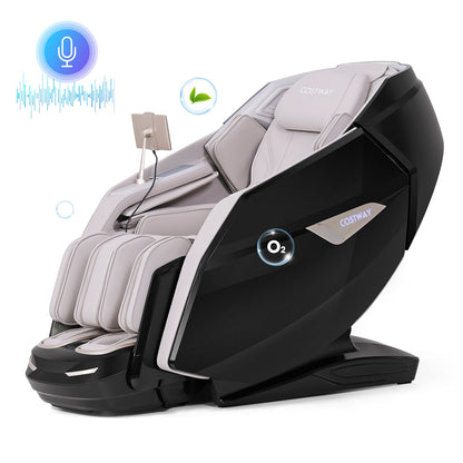 Kenzo 41 7D Zero-Gravity Massage Chair with Dual Rollers