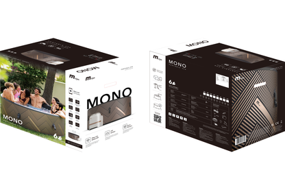 MSpa Mono 6-Person Verto Rigid Hot Tub