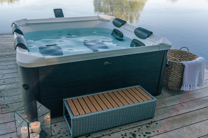 MSpa Oslo 6-Person Rigid Frame Hot Tub with Lights
