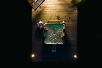MSpa Oslo 6-Person Rigid Frame Hot Tub with Lights