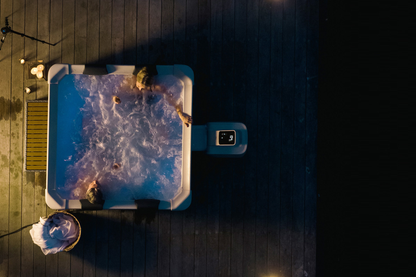 MSpa Oslo 6-Person Rigid Frame Hot Tub with Lights