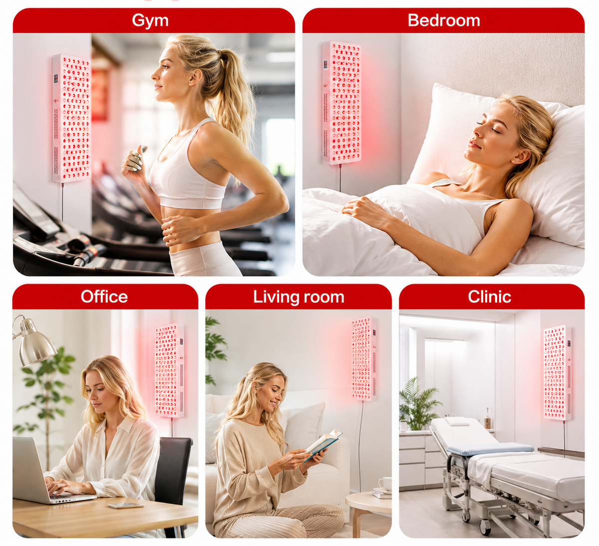 iReliev Full-Body Red and Near-Infrared Panel, 1500W