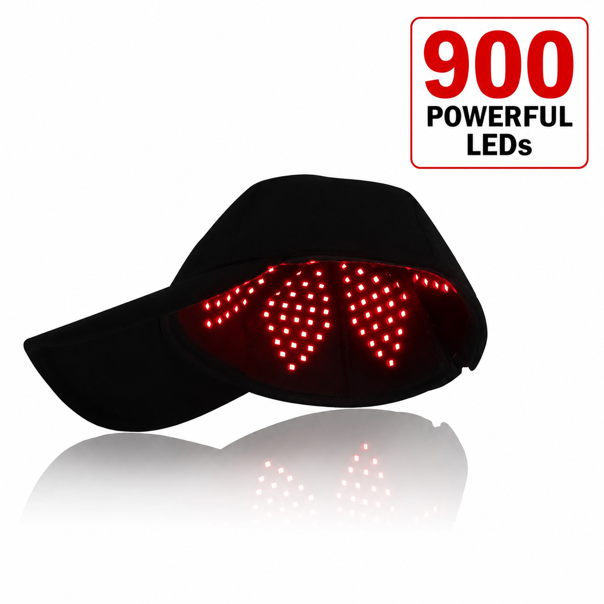 Red Light Pro Red Light Cap, 900 LEDs