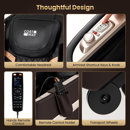 Relaxation 44 Full-Body Massage Chair with Airbags and Heat