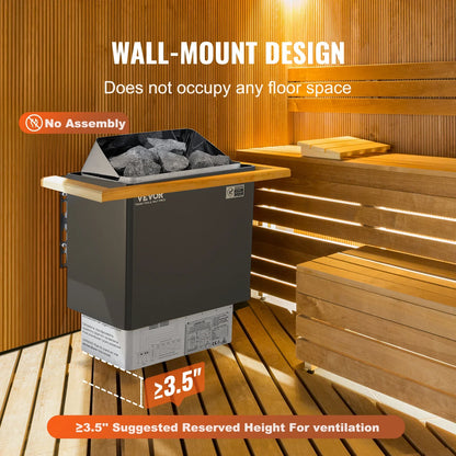Succebuy Electric Sauna Heater, 3–9 kW, 220V