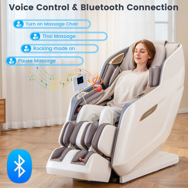 Therapy 36 3D SL-Track Massage Chair with Heat and Foot Rollers