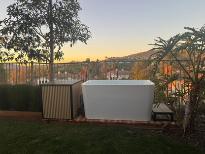 RevX Acrylic X Tub Cold Plunge with LUX Chiller and Filtration