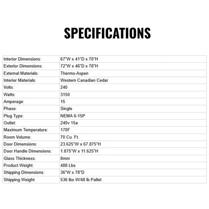 Finnmark FD-3 4-Person Full-Spectrum Infrared Sauna