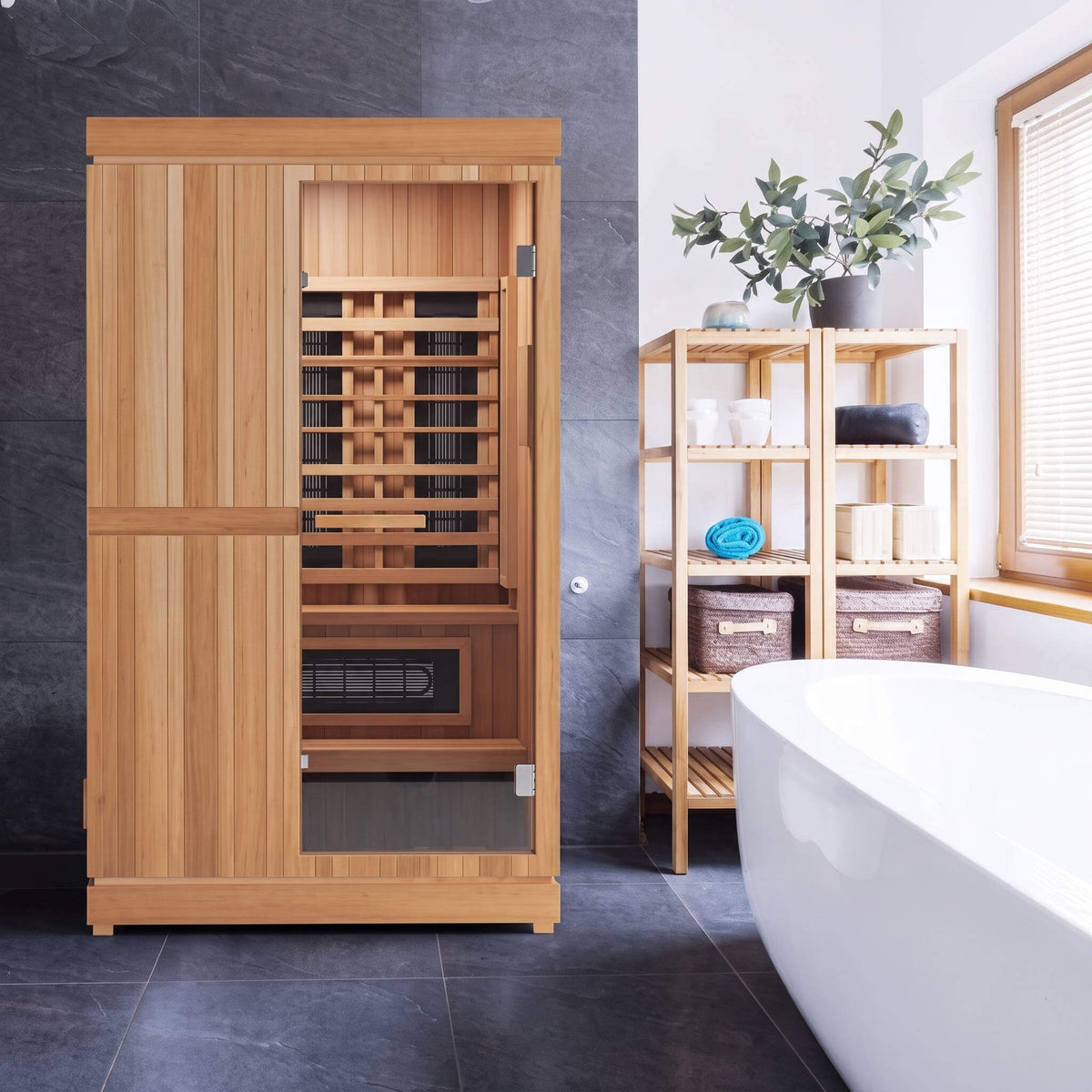 Finnmark Trinity FD-4 2-Person Infrared and Steam Sauna