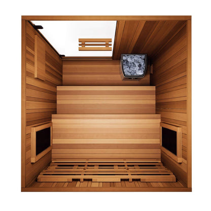 Finnmark Trinity FD-4 2-Person Infrared and Steam Sauna