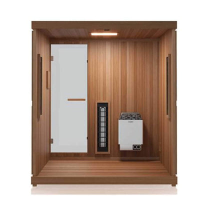 Finnmark Trinity XL FD-5 4-Person Infrared and Steam Sauna