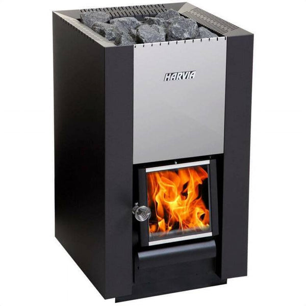 Harvia Linear 16 WK160C Wood Burning Sauna Stove