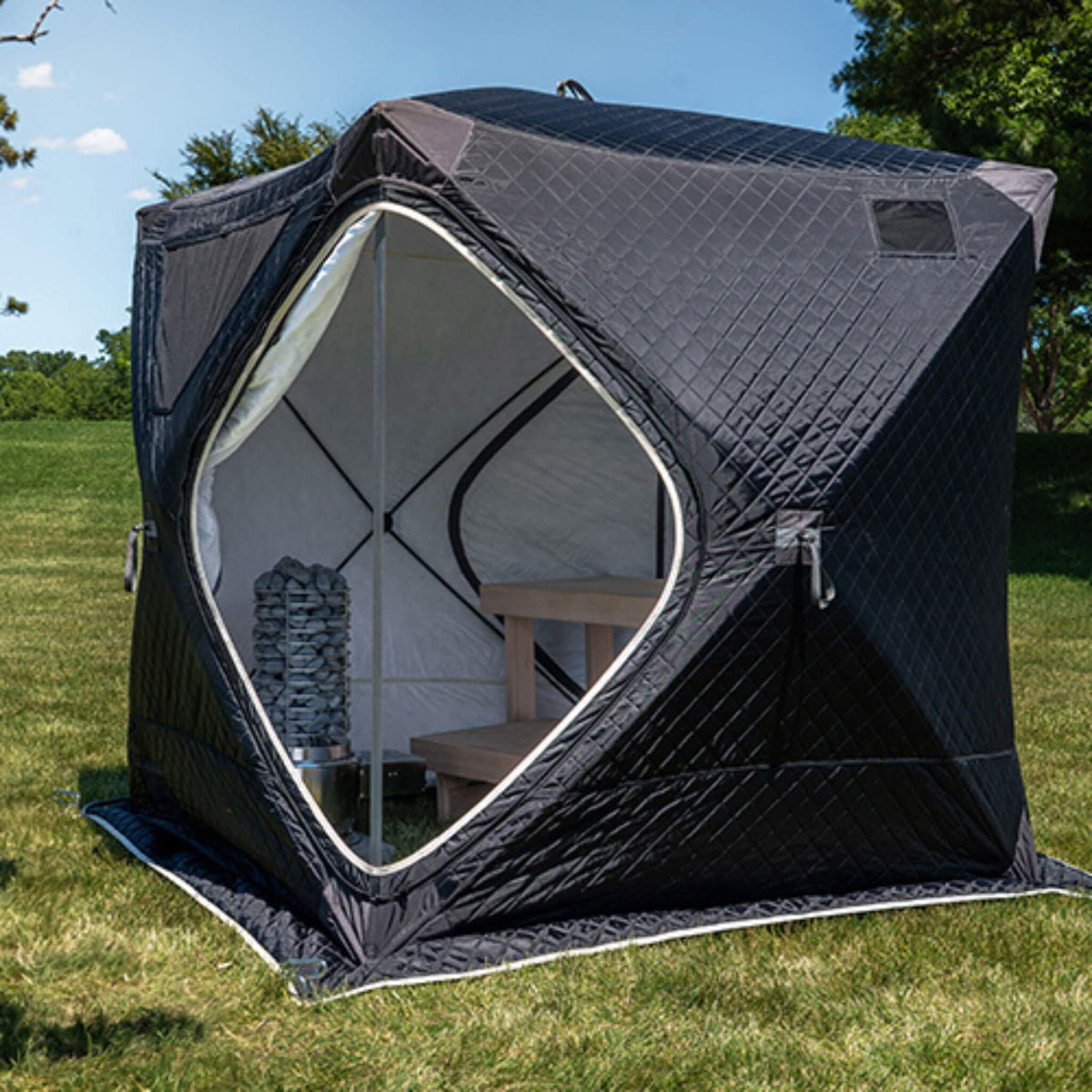 Portable Gas Sauna Heater with Stones