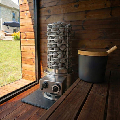 Portable Gas Sauna Heater with Stones