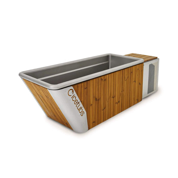 Icetubs IceBath Thermowood and Stainless Steel Cold Plunge