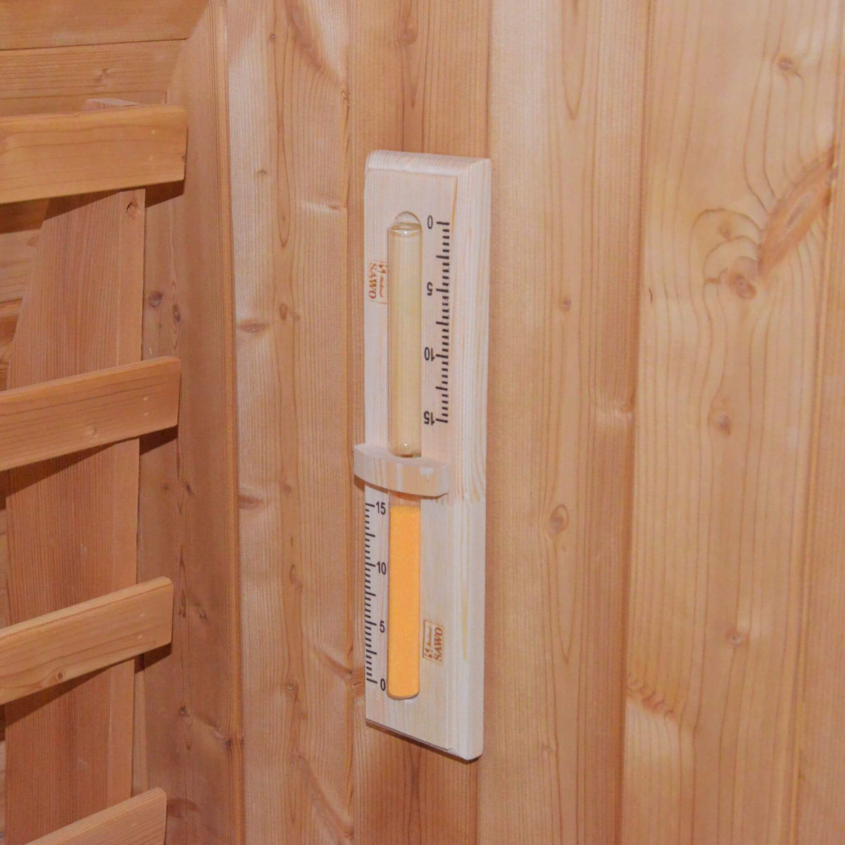 Ignite White Oak Outdoor Barrel Sauna with 4.5 kW Heater