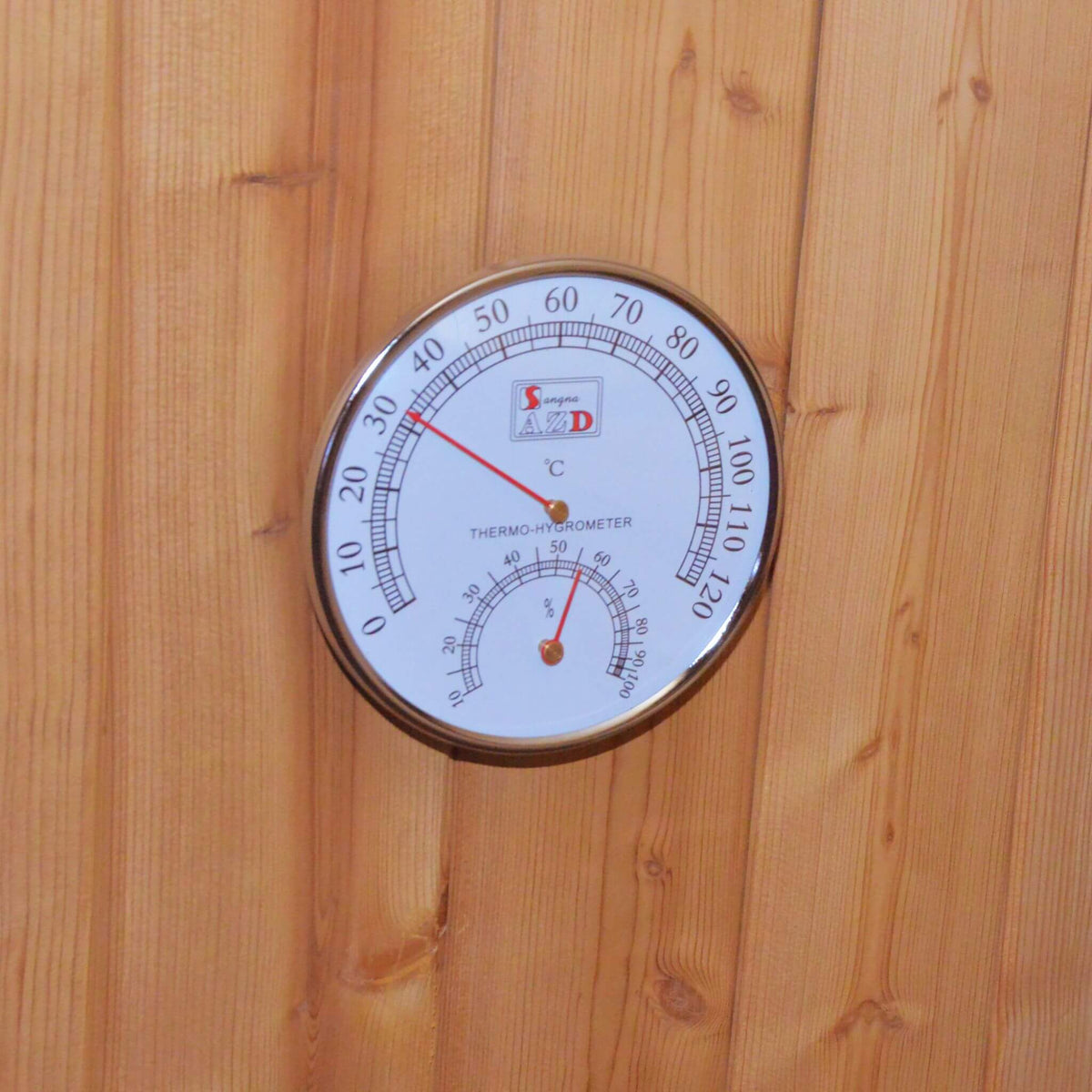 Ignite White Oak Outdoor Barrel Sauna with 4.5 kW Heater