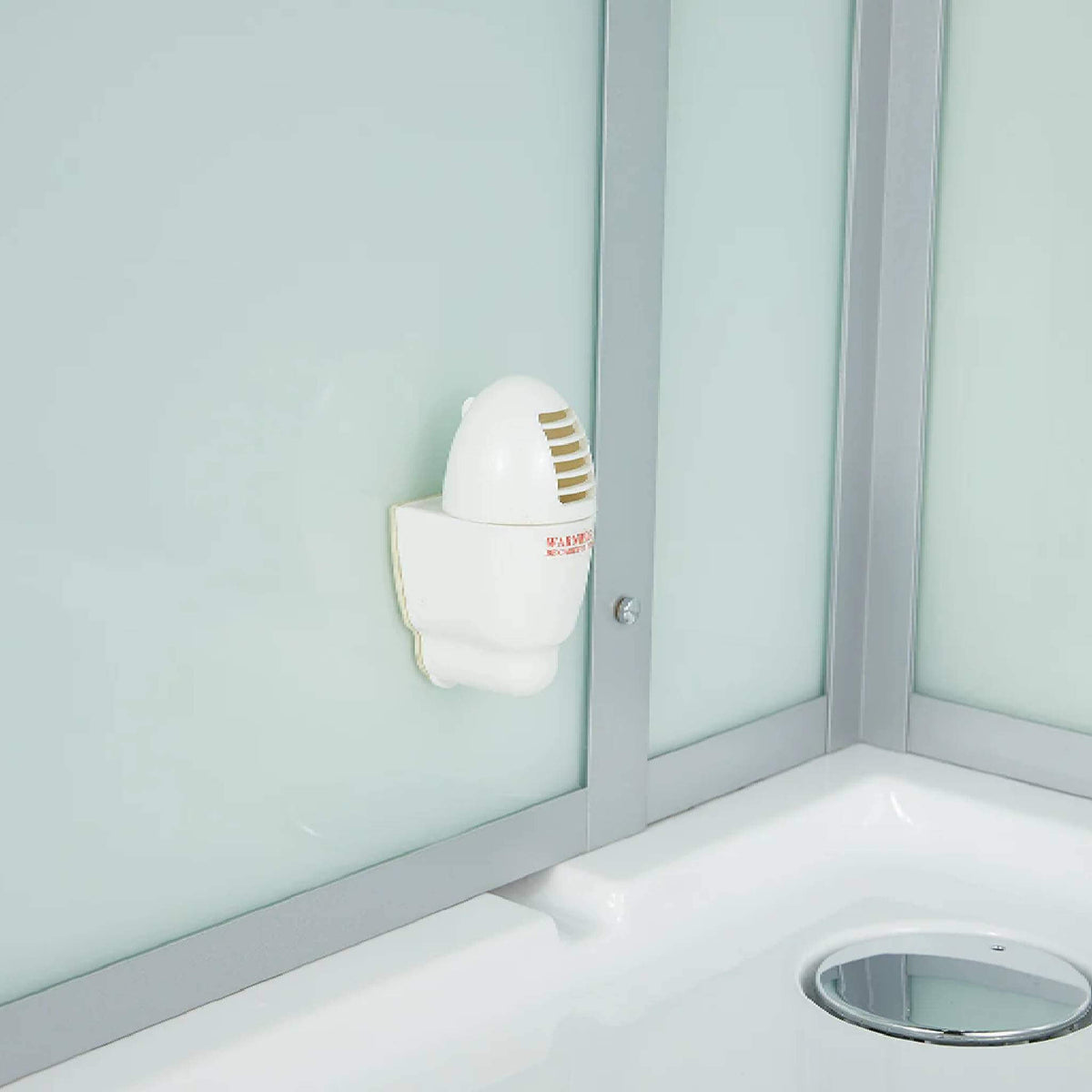 Maya Bath Platinum Arezzo Steam Shower with Rainfall Ceiling Head