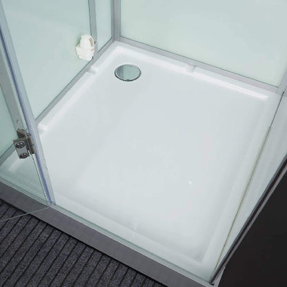 Maya Bath Platinum Arezzo Steam Shower with Rainfall Ceiling Head